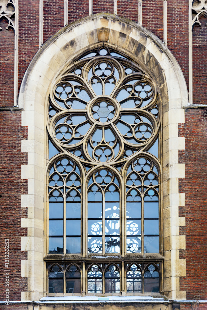 Obraz premium Historic Gothic window.
