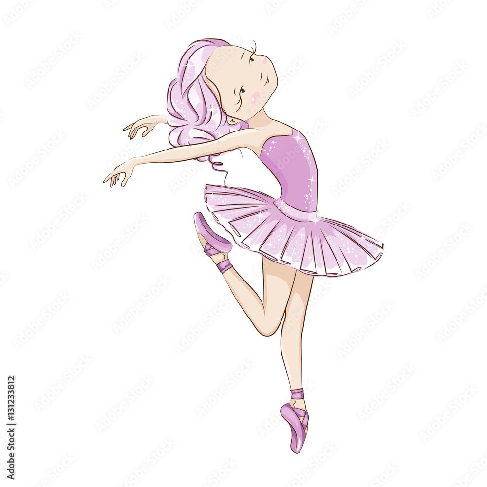 Cute little dancer. Beautiful ballerina. Graceful little White Swan. She is dancer. Slender legs in ballet slippers, pointe shoes. Hand drawn illustration. Cute little dancer. Beautiful ballerina. Graceful little White Swan. She is dancer. Slender legs in ballet slippers, pointe shoes. Hand drawn illustration.