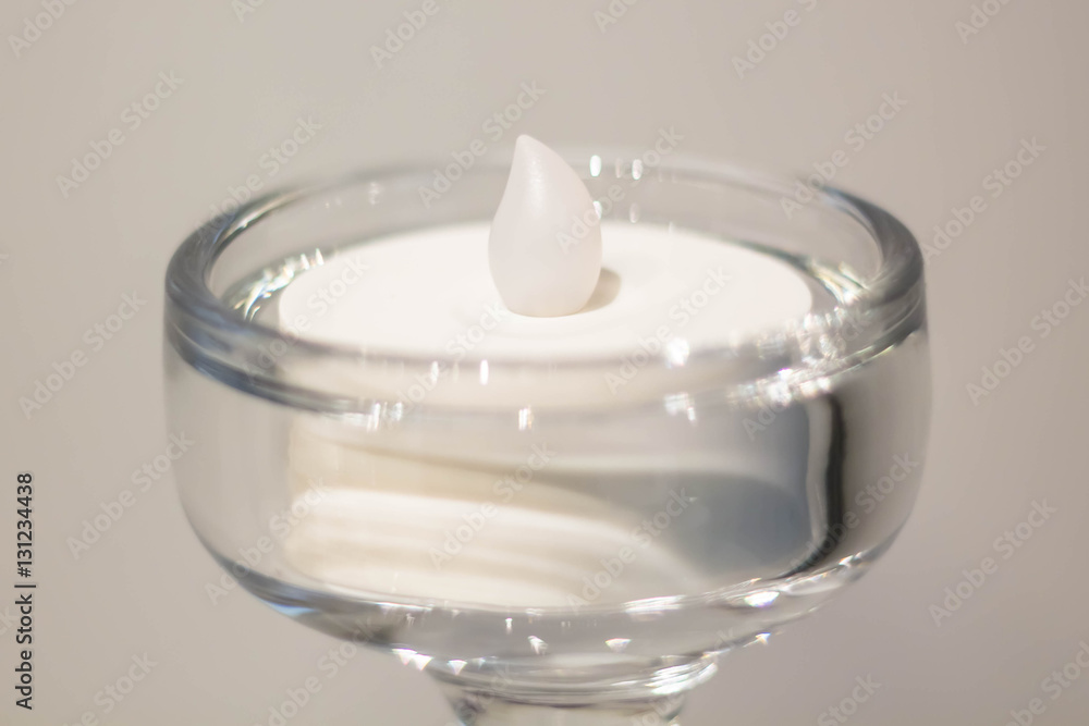 Led Candles with white background Led Candles with white background