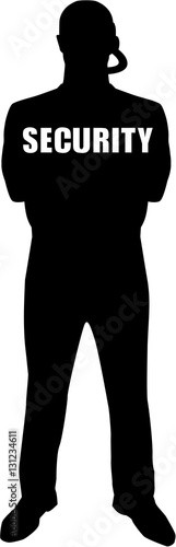 Security guard with security word