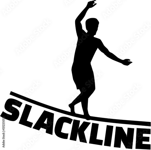 Slackline sports