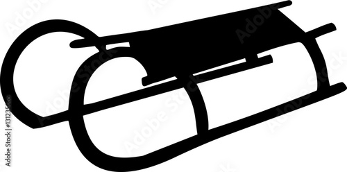 Toboggan sled