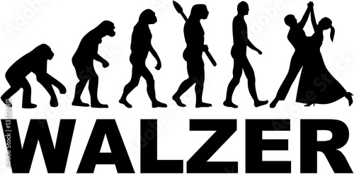 Waltz evolution. German.