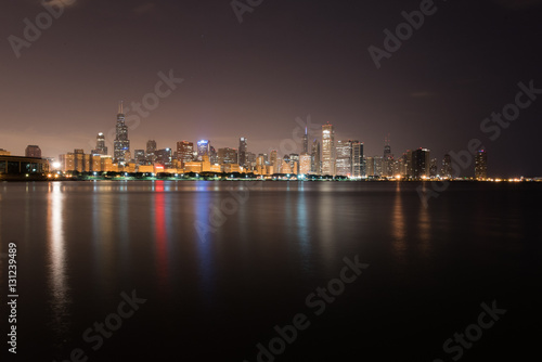 Chicago Lakefront Skyline © Nanimation