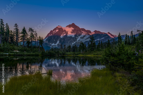 Mount Shuksan & Highwood Lake-North Cascades National Park