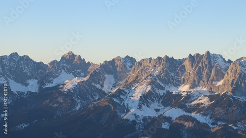 Hochgebirge - Wilder Kaiser in den Alpen in   sterreich