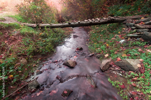 The river below the lake