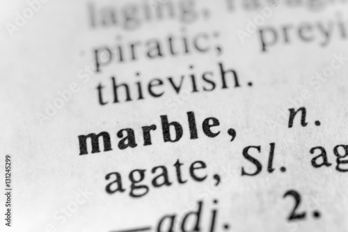 Принти на полотні Marble