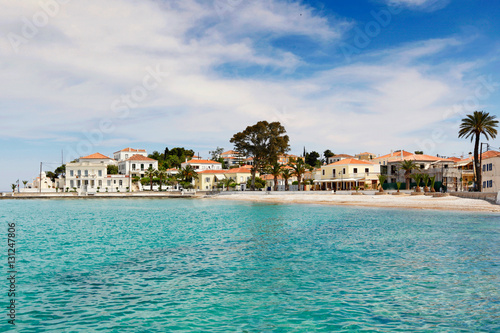 Fototapeta Naklejka Na Ścianę i Meble -  The town of Spetses island, Greece