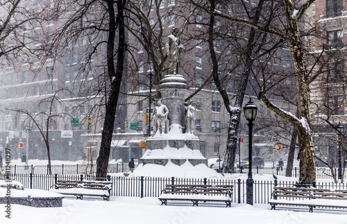 Snow in New York City