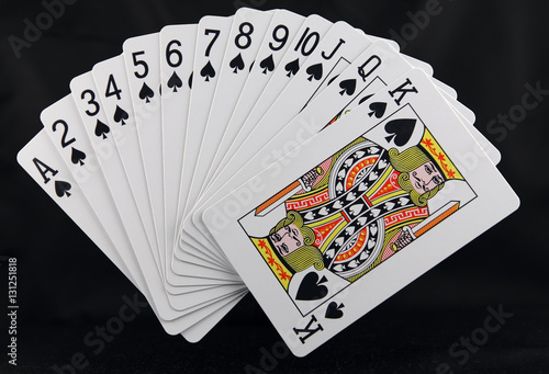 Card suit spades