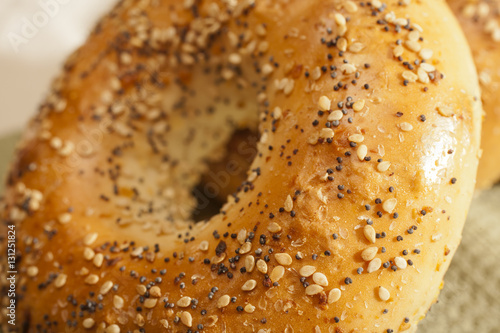 Everything bagels, a New York City favorite photo