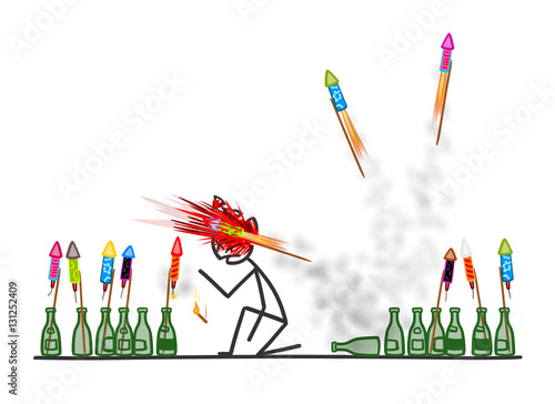 sm feuerwerk machen VI