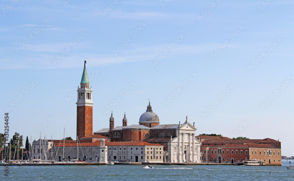 Campanile San Giorgio Maggiore à Venise Italie