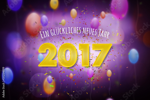 Ein glückliches neues Jahr 2017