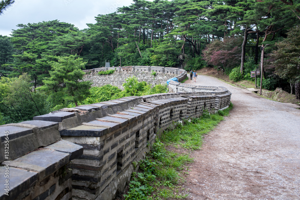stone rampart in korea stone rampart in korea
