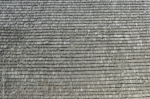 Wooden roof background