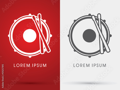 Drum, Snare graphic vector.