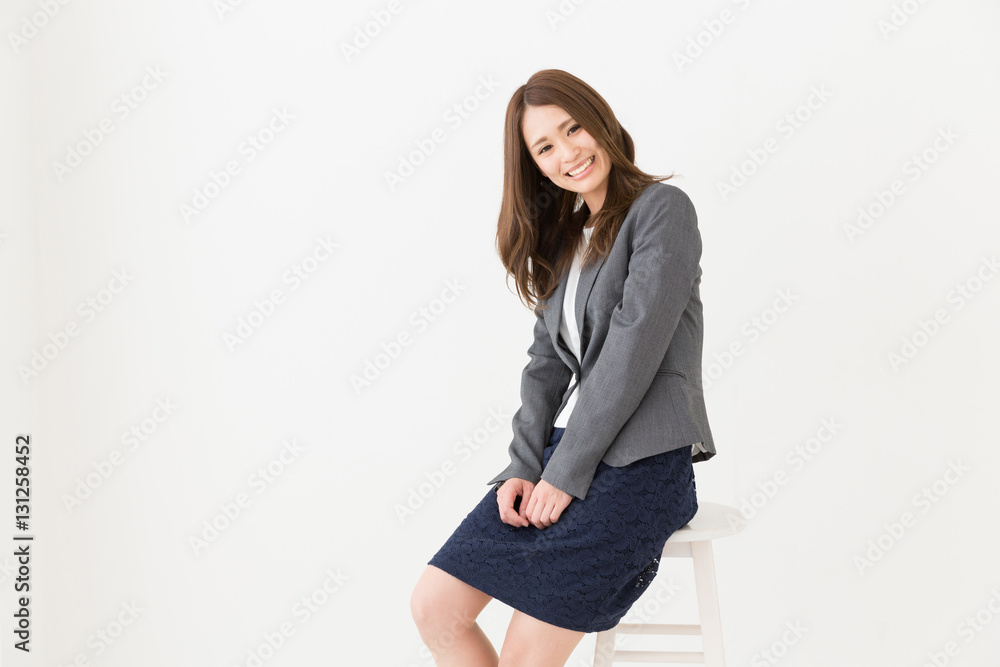 笑顔の女性 ビジネス 笑顔の女性 ビジネス