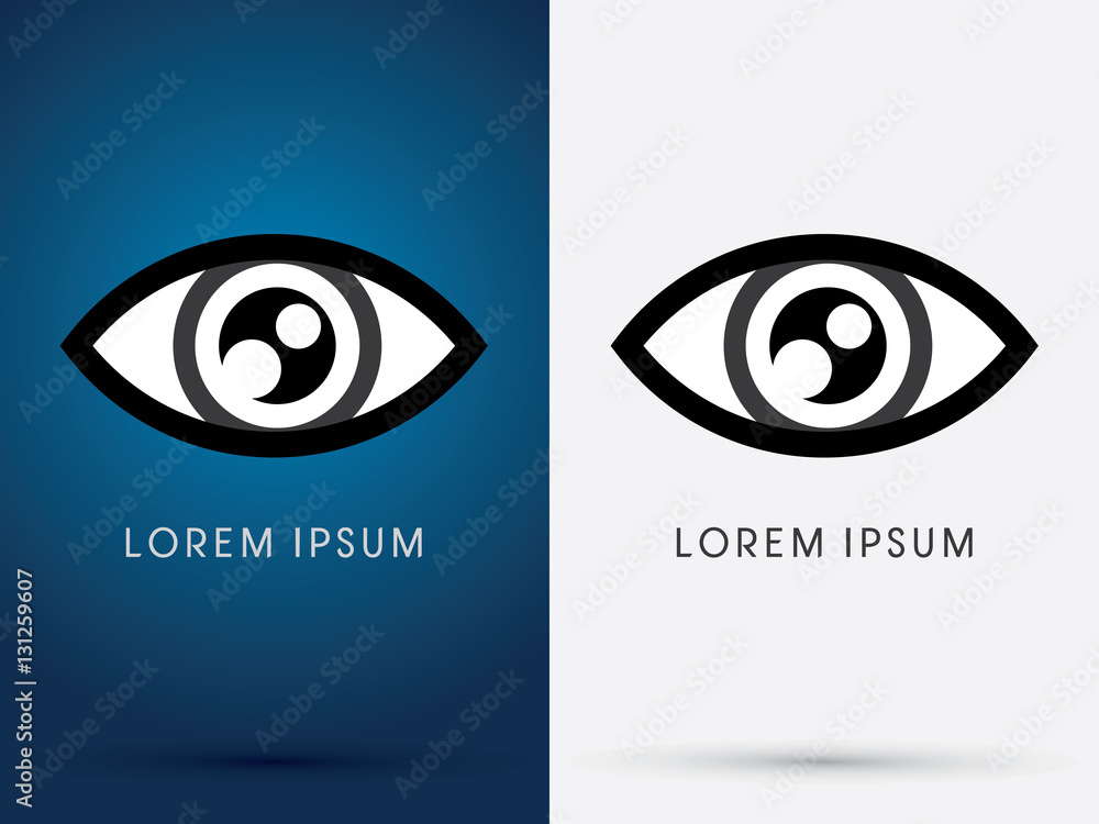 Eye abstract, logo, symbol, icon, graphic, vector. Eye abstract, logo, symbol, icon, graphic, vector.