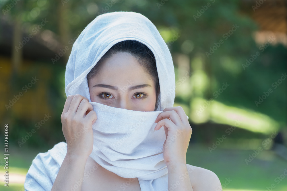asian girl with veil asian girl with veil