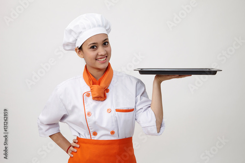 indian woman chef