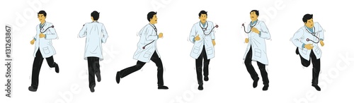 doctor moving