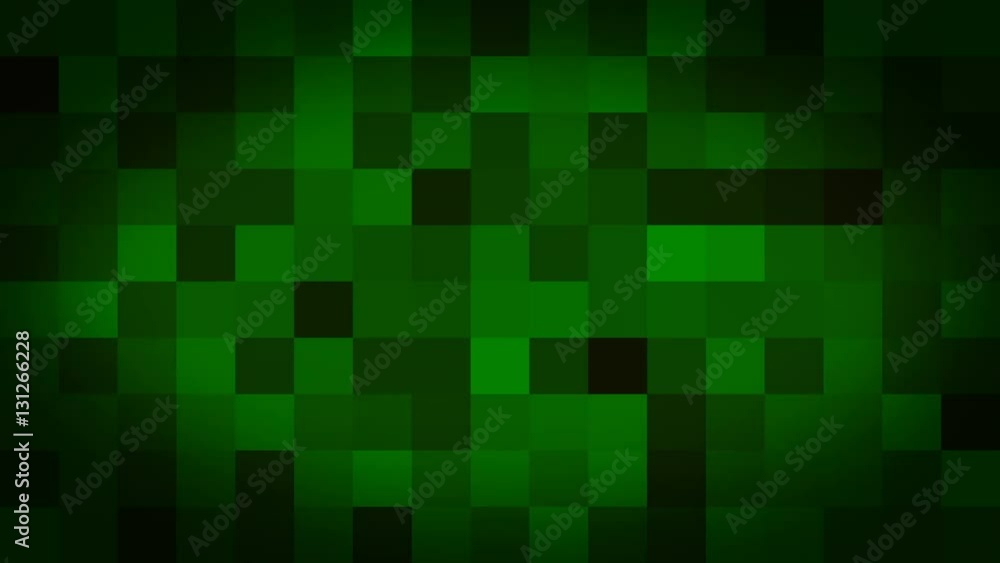 Green Black Fading Square Blocks Background Animation Green Black Fading Square Blocks Background Animation