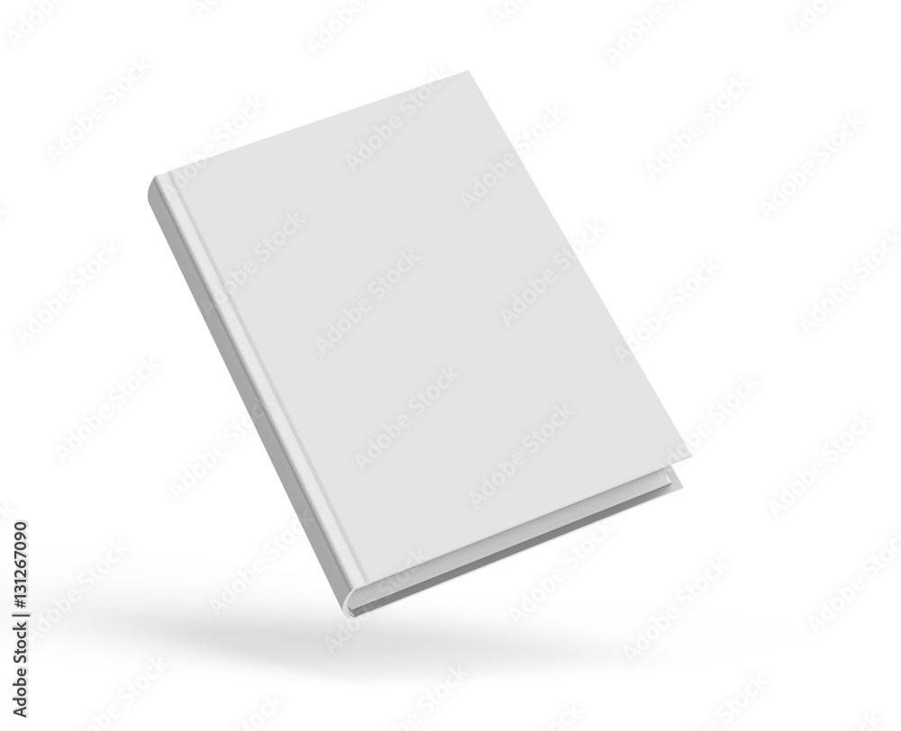 Blank hard cover book template Blank hard cover book template