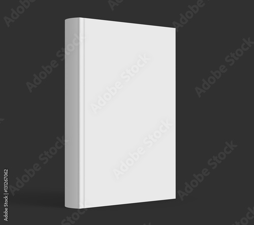 Blank hard cover book template © HstrongART