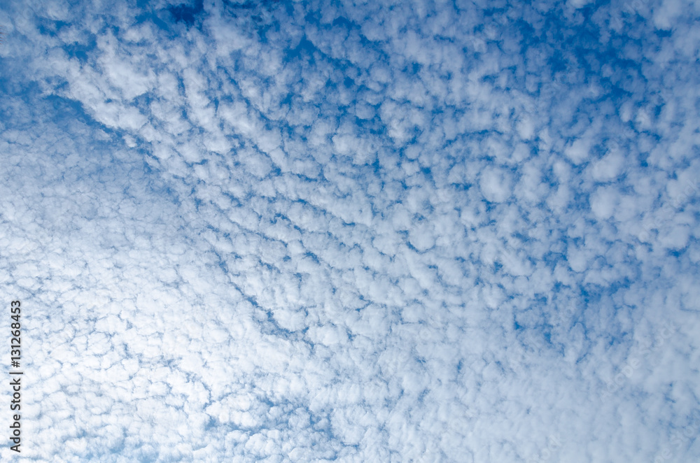 Sky view with white clouds from eagle Beach, Aruba Sky view with white clouds from eagle Beach, Aruba