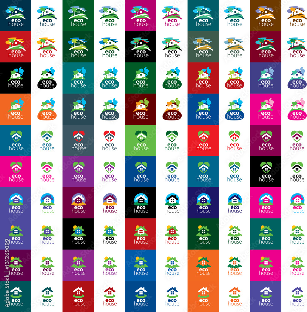 vector logo house vector logo house