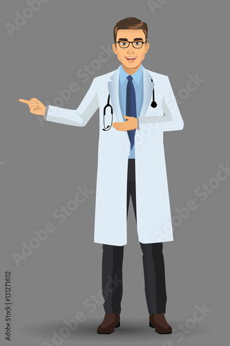 Medical Doctor Clinic Hospital Staff, Vector illustration