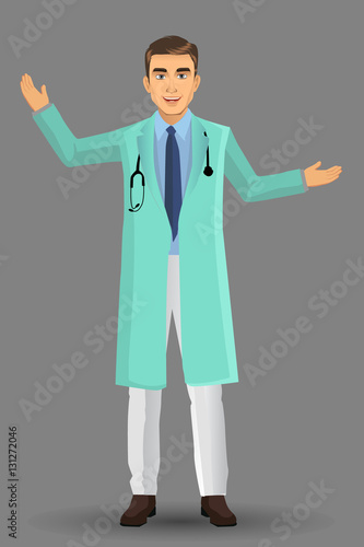 Surgeon or Specialist Doctors, Vector illustration