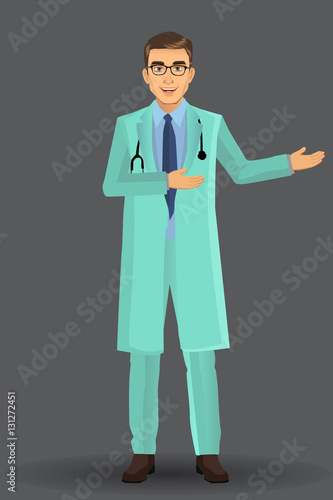 Surgeon or Specialist Doctors, Vector illustration