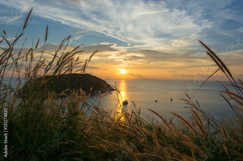 Sunset at Windmill View Point Phuket  Phuket  South of thailand