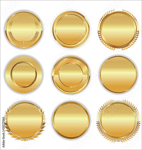 Luxury retro badge and labels collection 