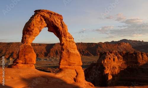Delicate Arch in Arches National Park in USA