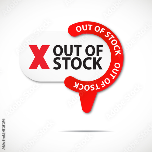 pin web button : out of stock