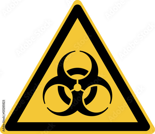 ISO 7010 W009 Warning; Biological hazard