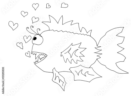 Fotografija Loving formidable fish