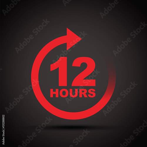 twelve hour icon