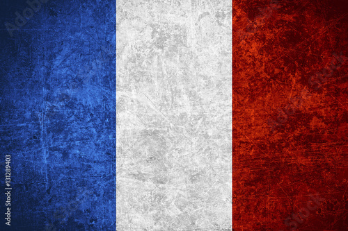 Photo flag of France