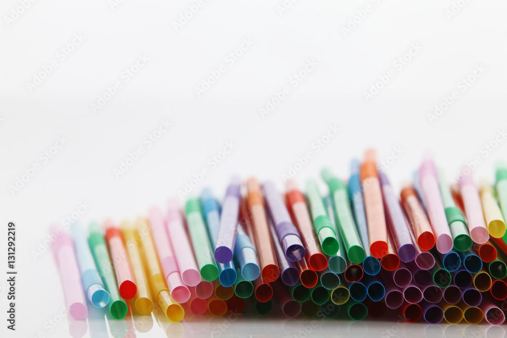 colorful straw colorful straw