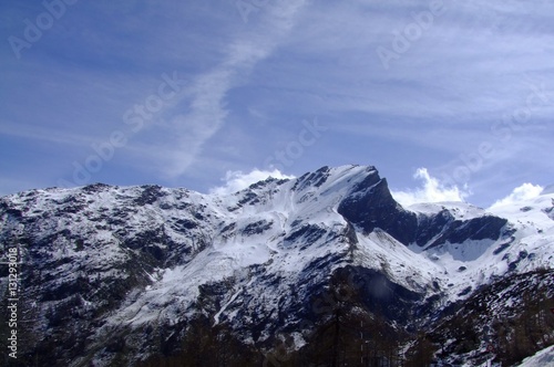 Bergkette am Simplonpass