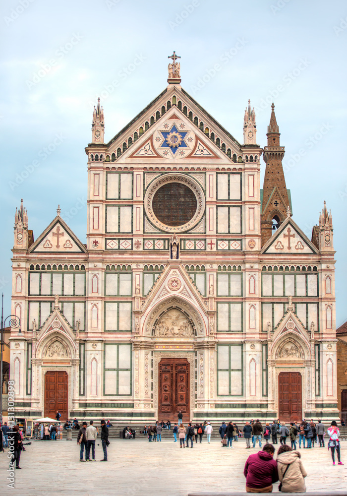 Basilica di Santa Croce on the Piazza di Santa Croce,