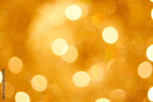 Abstract various colorful blurred bokeh of chandelier as a background
