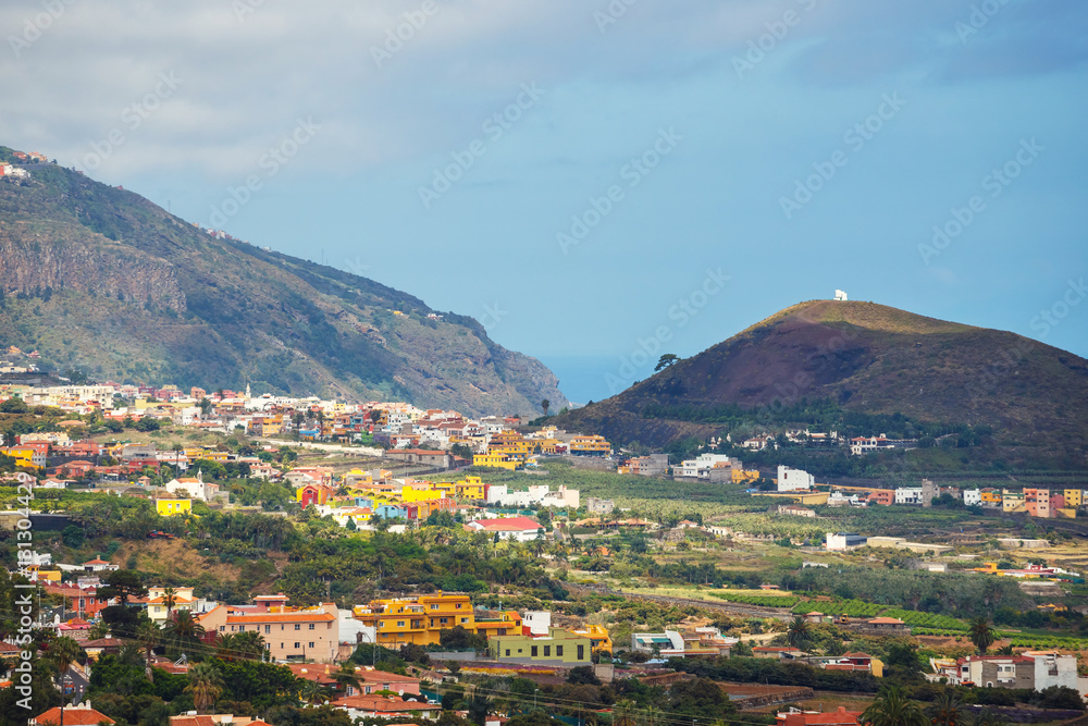La Orotava town, Tenerife Island, Spain