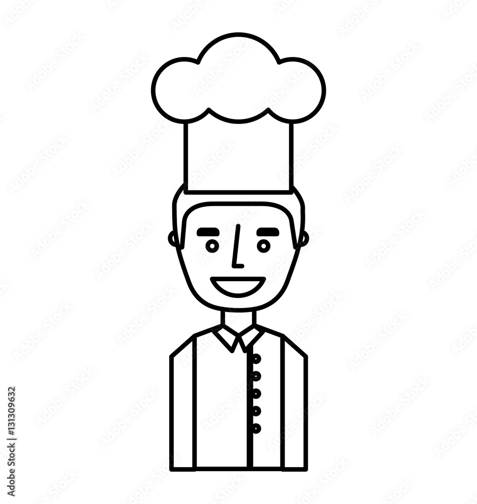 chef avatar character icon vector illustration design chef avatar character icon vector illustration design