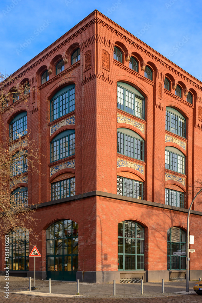 Denkmalgeschützte Industriearchitektur im Berliner Wedding